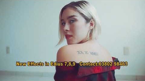 NEW EFFECTS In Edius 7,8,9