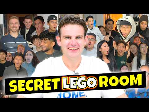 my Friends FINALLY Found My SECRET LEGO Room…