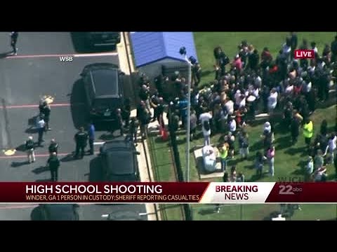 Suspect in custody, casualties reported after shooting at Georgia ...