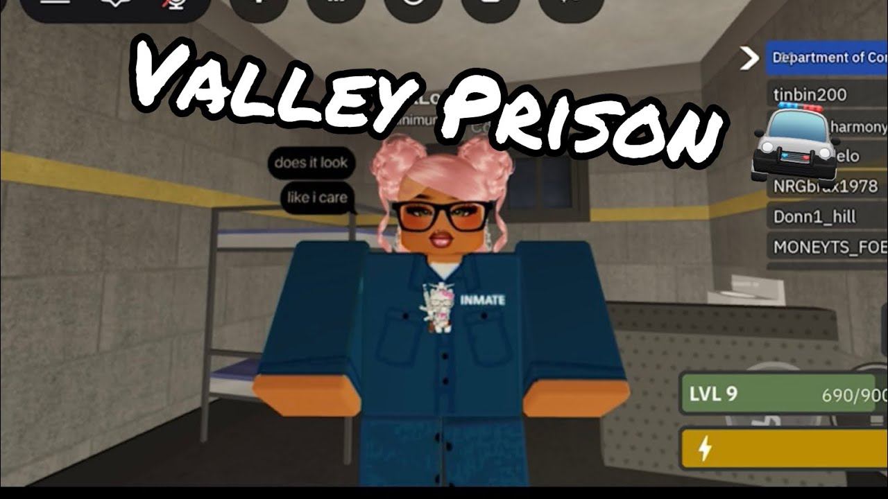 I ESCAPED 😱 ROBLOX VALLEY PRISON PT 1. 