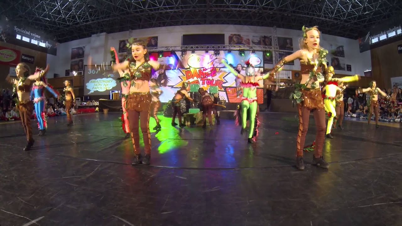 TAKT Liberec - Děti A - Disco Show - Amazonský hon na papoušky