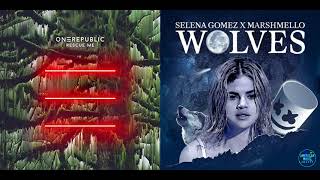 Download Lagu Rescue Me / Wolves - One Republic, Selena Gomez, Marshmello MP3