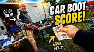 He Was VERY QUICK To Accept My Offer!! Car Boot Hunting To Resell For Profit #ebay #reseller #bolo