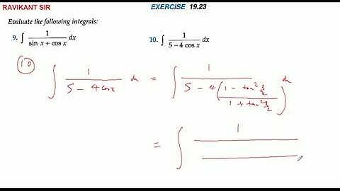 integration of 1/5-4 cos x