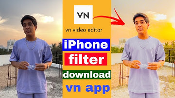 how to add iphone filter vn app ||  vn app iphone ka filter kaise laye | iphone filter add vn app