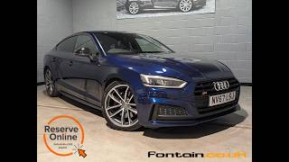 Audi S5 Sportback 3.0TFSI quattro 354PS NV67LSJ. Bang & Olufsen, Matrix headlamps, 360 cameras