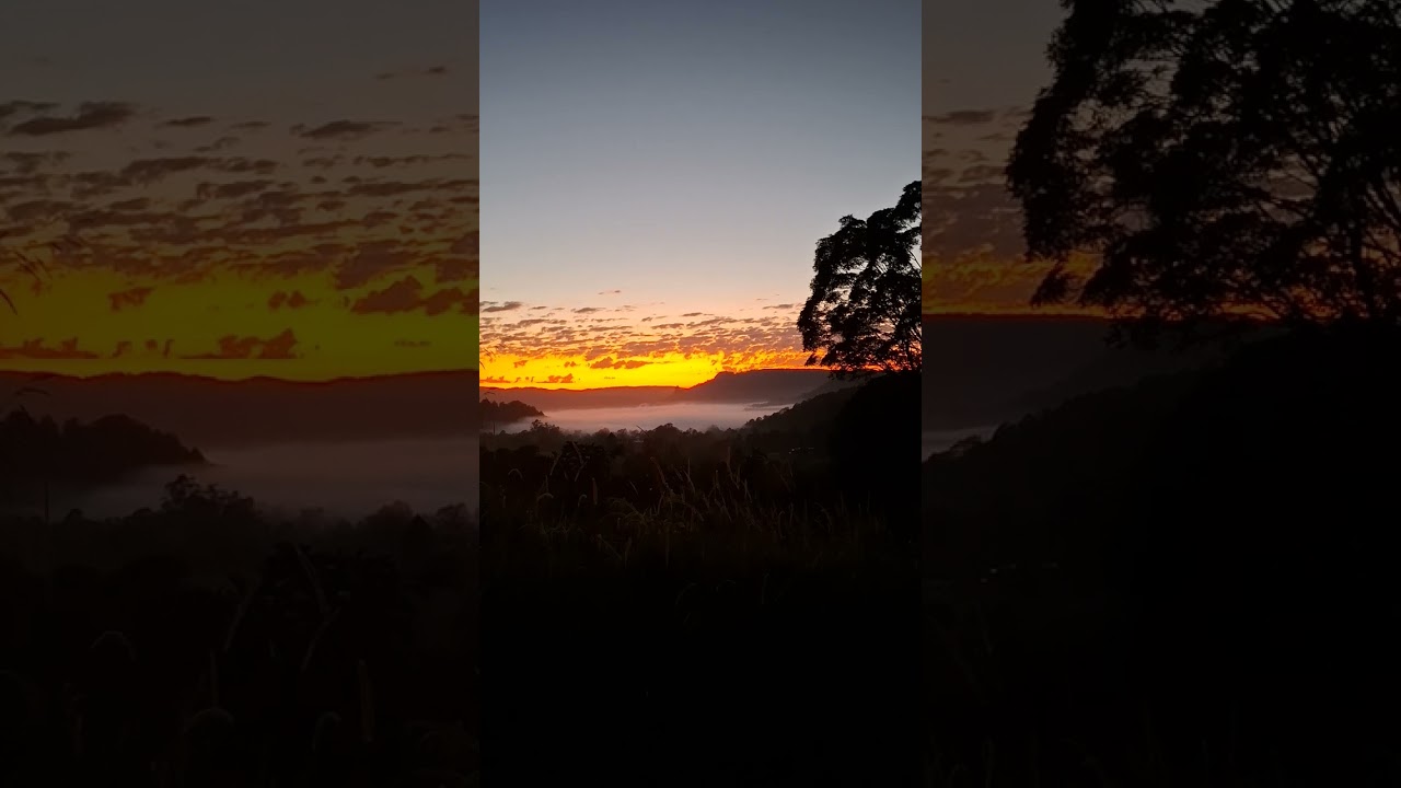 Nimbin Valley Sunrise, Summer Solstice, December 2024