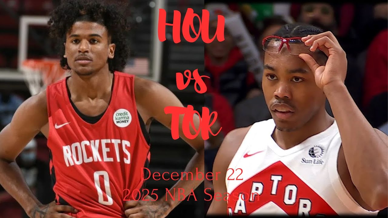 Houston Rockets Toronto Raptors Houston Rockets vs Toronto Raptors Full Game Highlights | 22.12.2024 ...
