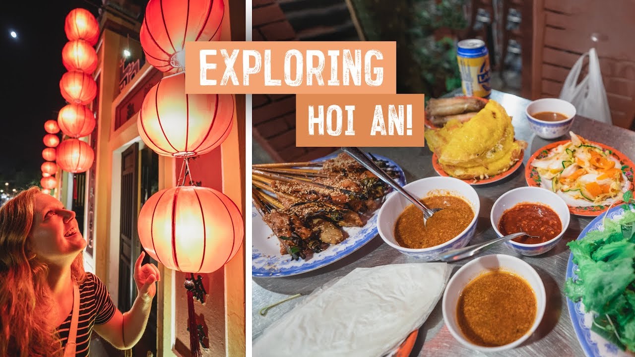 Our First Lantern Festival! + Delicious Vietnamese Food Feast (Hoi An,  Vietnam) - Youtube