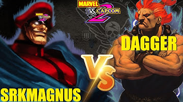 MvC2 Mvci Umvc3 SRKMAGNUS vs DAGGER (Low Mid Tiers) pt 1