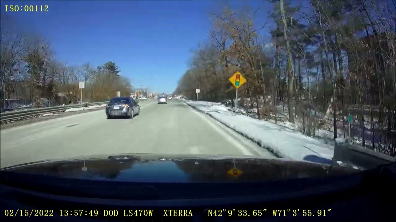 Bad Driver Lane Change Near Collision