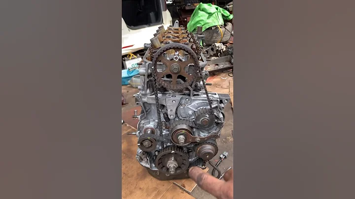 F23 Honda Accord Replace timing belt #shortvideo #shorts #short #viralshorts