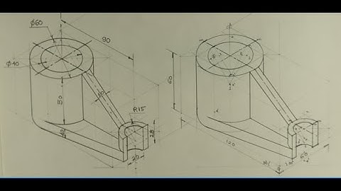 Copy isometric 20 - Engineering drawing - Technical drawing