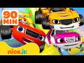 Вспыш и чудо-машинки | 90 МИНУТ гонок и миссий Вспыша! 🚗 С Рыком и Ваттсом | Nick Jr. Cyrillic