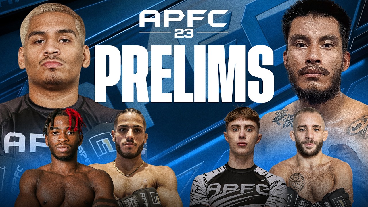 APFC 23 LIVE PRELIMS | #APFC22 - YouTube