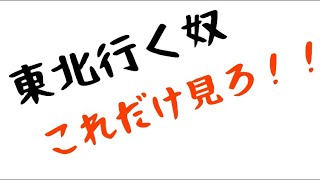 東北旅行まとめ　東北グルメ　東北旅you can feel like traveling Tohoku in Japan!