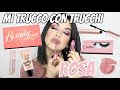 MI TRUCCO SOLO CON TRUCCHI ROSA 🎀