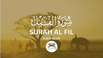 Surah Al Fil | Mishary Rashid Alafasy | مشاري بن راشد العفاسي | سورة الفيل