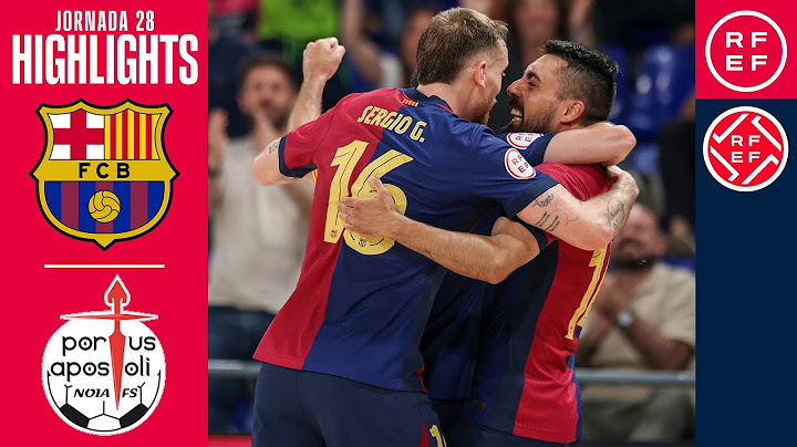 Resumen #PrimeraDivisiónFS Barça 4-1 Noia Portus Apostoli | Jornada 28