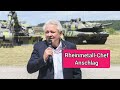 Anschlag auf Rheinmetall-Chef