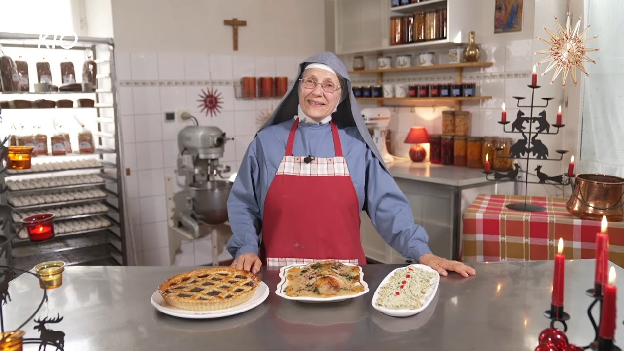 Menu de Noël : toast du Pesquié, jambon à l'ananas, Linzer Torte