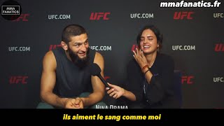 Khamzat Chimaev répond à des questions WTF | Traduction française #ufc294