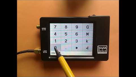 tinySA doing AM and FM generation and analysis