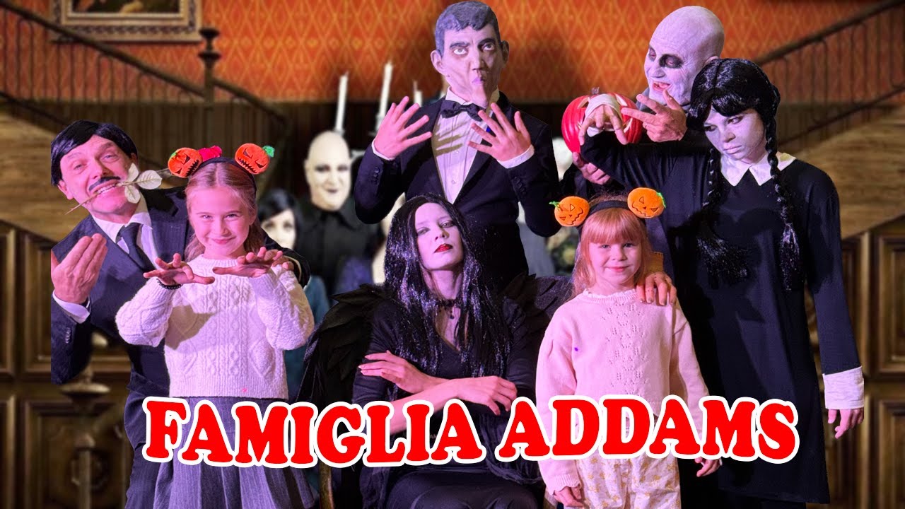 ANDIAMO A INCONTRARE LA FAMIGLIA ADDAMS! CHE PAURA🦇