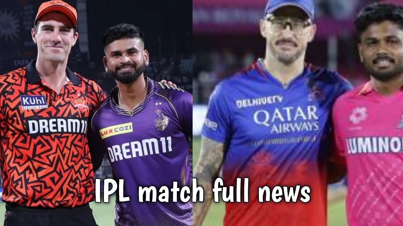 Watch: IPL 2024 IMPORTANT  match highlights and today match news | Weather Report