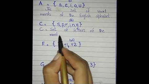 class 7 unit no 1 exercise no 1.1 que 1 descriptive form of  a set| Prof Ghulam Ayesha