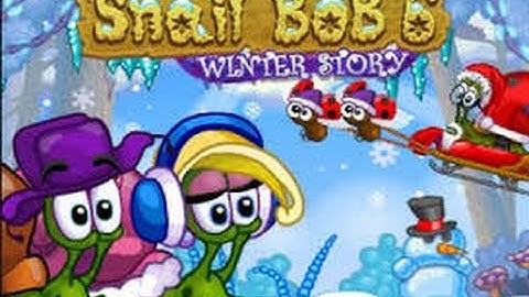 Play Snail Bob 6: Winter Story Game. Levels 1-10