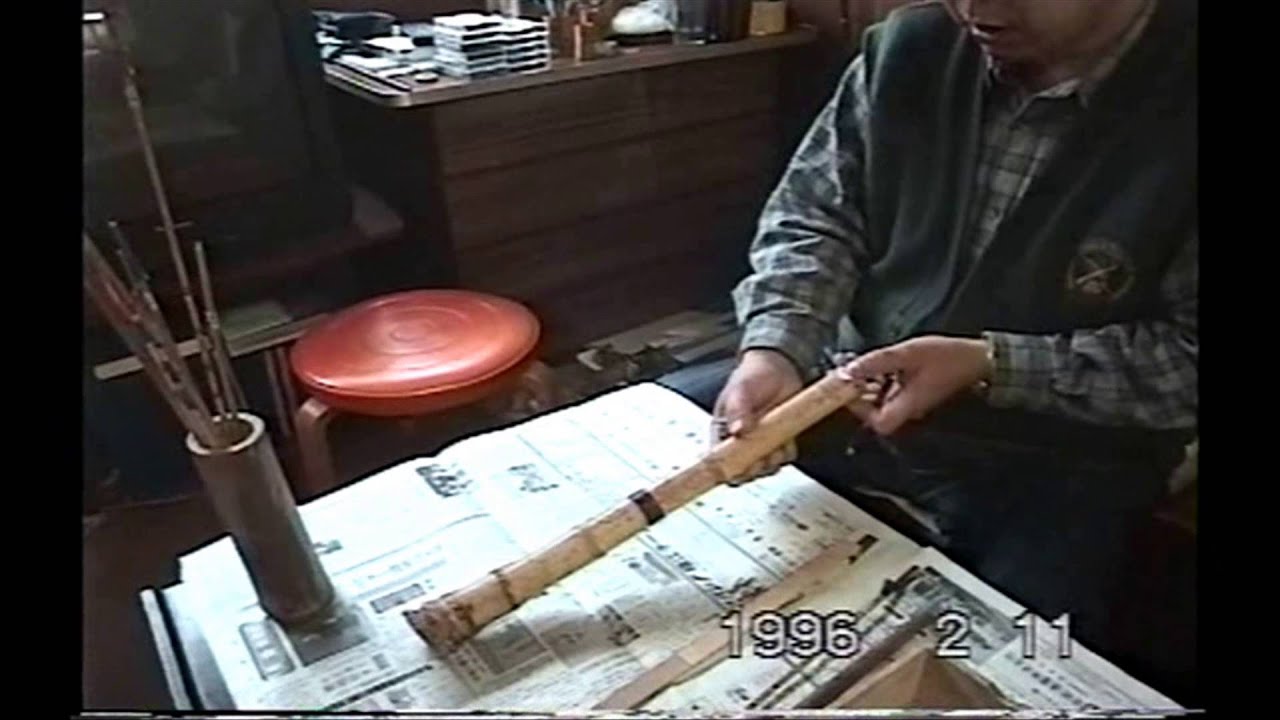 尺八の作り方（孔あけ編） - YouTube