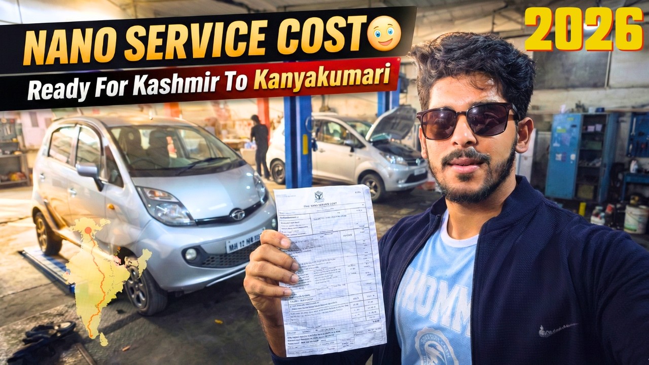 2026 Tata Nano Service Cost 😳 Kashmir to Kanyakumari Jane Se Pehle Full Service Mehenga Ya Sasta?