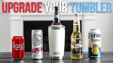 Now on Kickstarter: Tumbler Buddy - Convert Your Tumbler To Fit Bottles & Cans