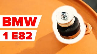 How to replace Top strut mount on BMW 1 Coupe (E82) - video tutorial