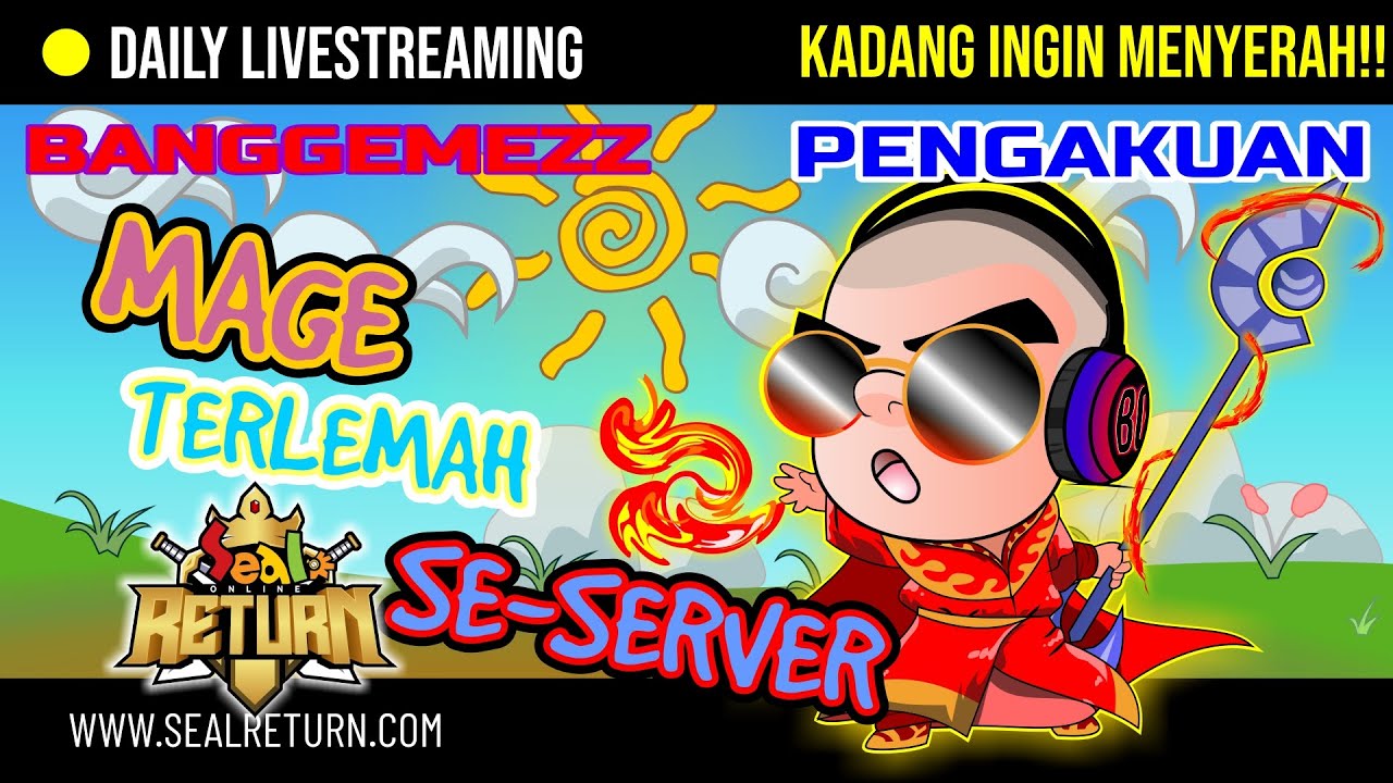 🔴LIVE STREAM - NIXIE GLOVE PUN DATANG, TUTORIAL MENURUNKAN XP !! | SEAL RETURN ONLINE INDONESIA