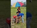 Two Funny Boy Power Tiller Start Challenge🙀🙀#funny #shorts #skills