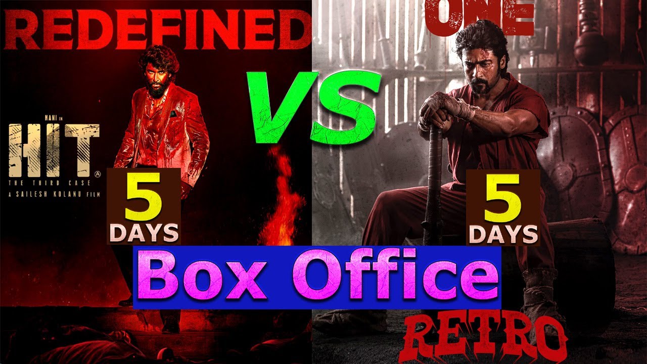 Retro VS Hit3 5 Days Total Worldwide Box Office Gross Collection