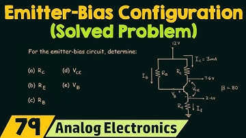 Emitter-Bias Configuration (Solved Problem)
