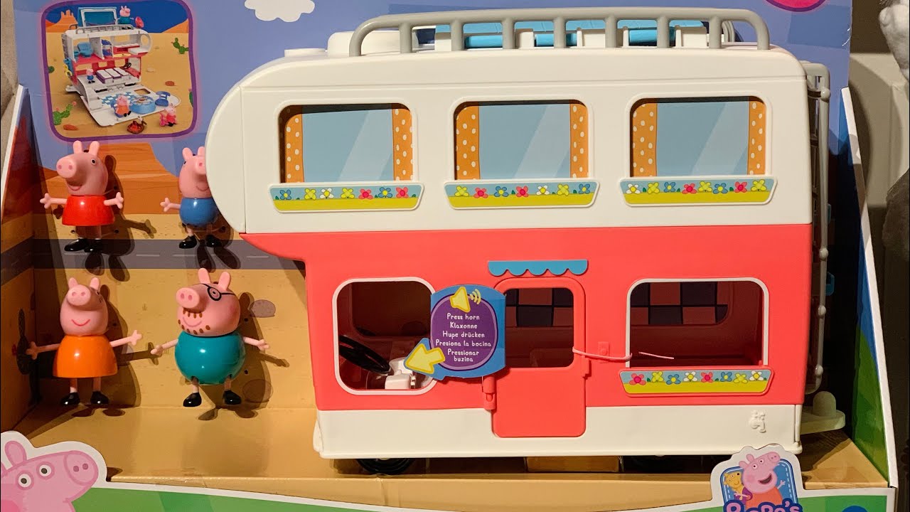 Peppa Pig Camper Tour Peppa Pig Rv Motorhome YouTube