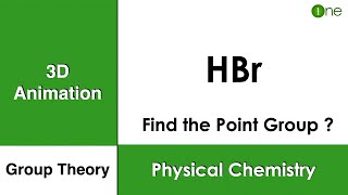 HBr | Hydrogen Bromide  | Point Group | Group Theory | Problem | Question | Solved Solution