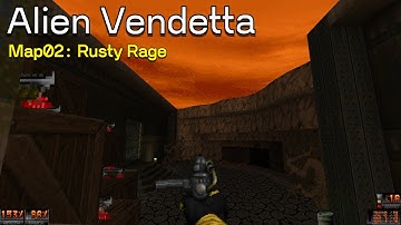 Doom 2 | Alien Vendetta, map 02: Rusty Rage
