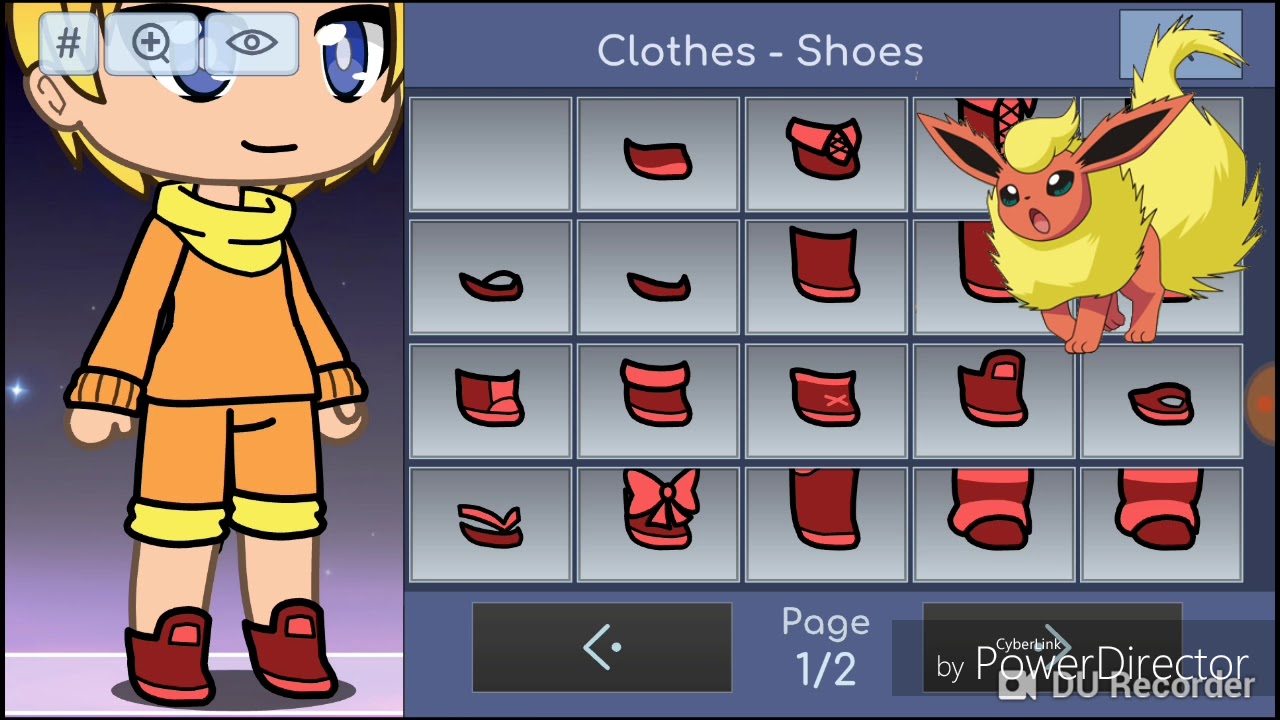 All Eevee Evolutions in Gachaverse