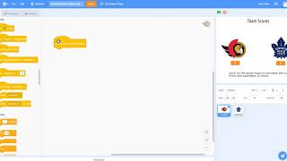 Counters in Scratch 3.0.