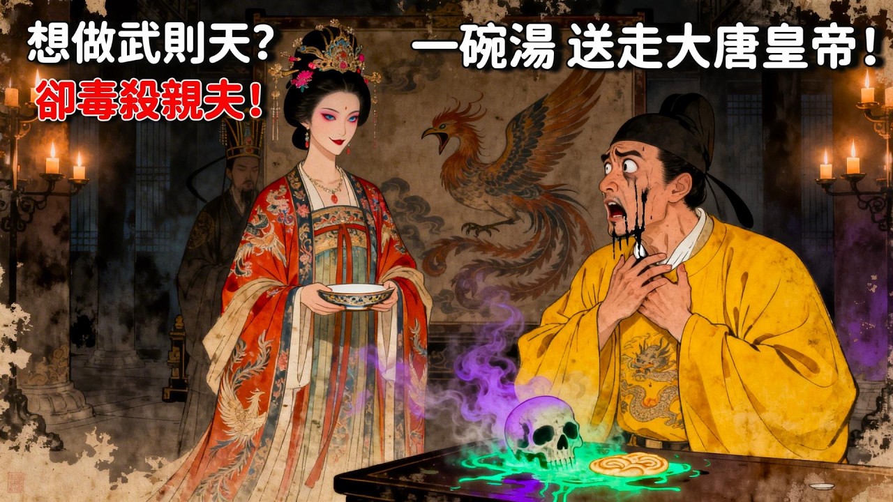 韋皇后：想做第二個武則天，結果卻是一碗毒湯送走了自己的丈夫 | 睡前歷史故事