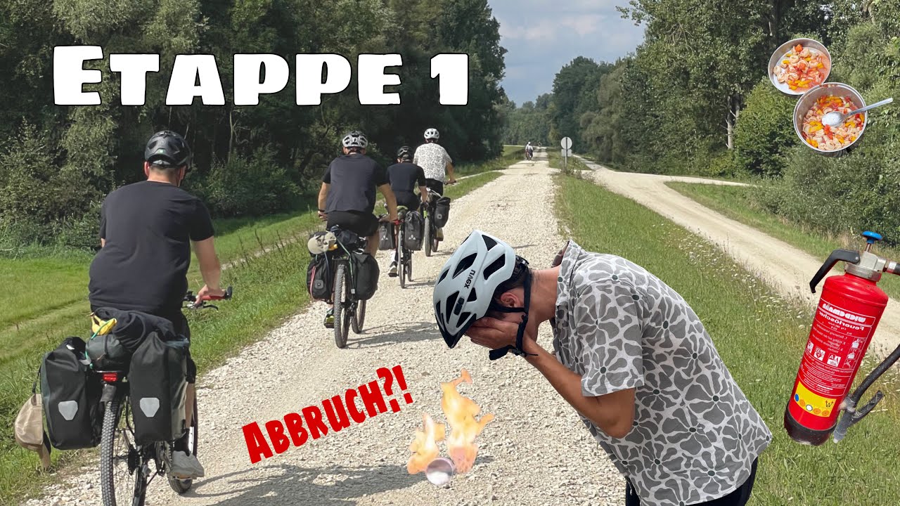 Bikepacking Liechtenstein TAG 1 Abenteuertruppppp Radtour 2024