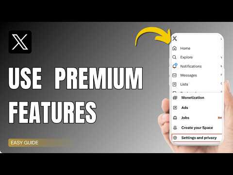 How To Use Twitter X Premium Features 2026 !