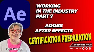 07 After Effects Certification Preparation - Working in the Motion Graphics Industry Part 7