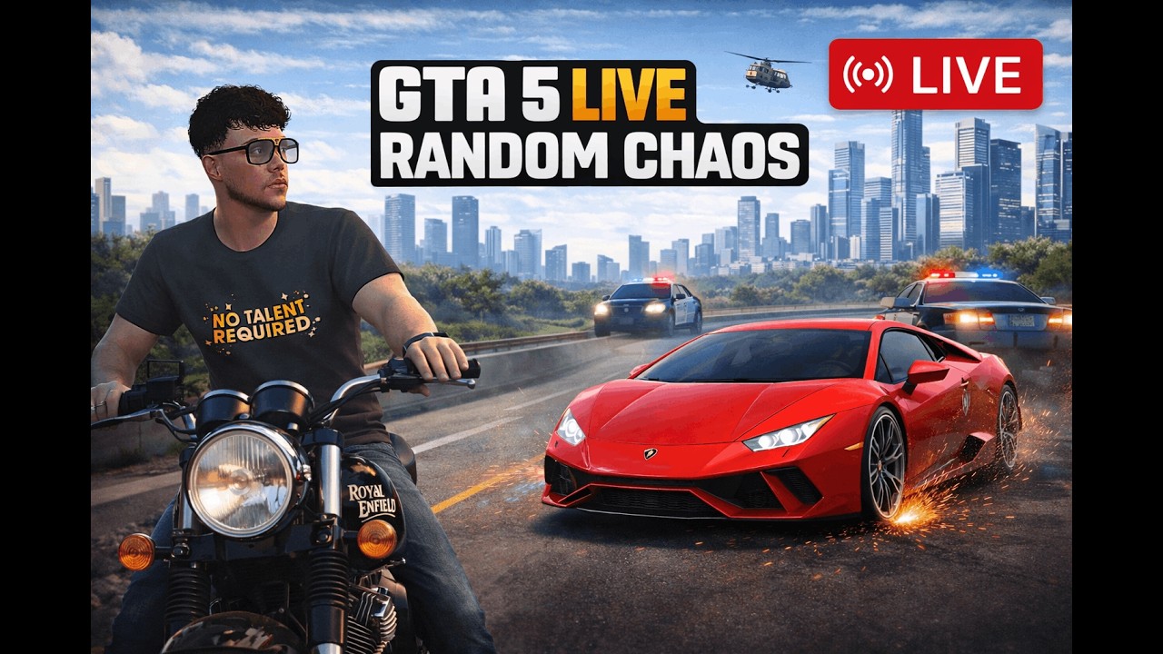 🔴 GTA 5 LIVE Day 4 | Missions & Chaos in Los Santos 🚓💥 #gta5 #shortsfeed #live #gta5india #fyp #gta