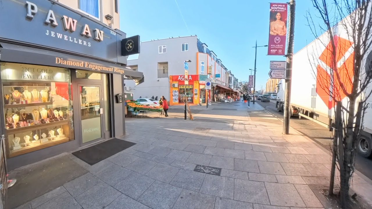 Southall Broadway Walking Tour, West London's Vibrant Heart.